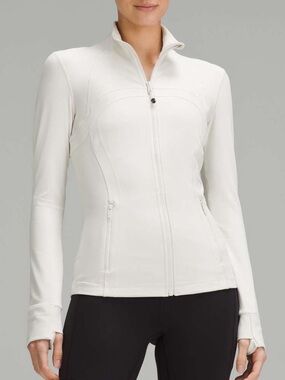LULULEMON Define Cream Bone Off-White Full Zip Jacket Nulu